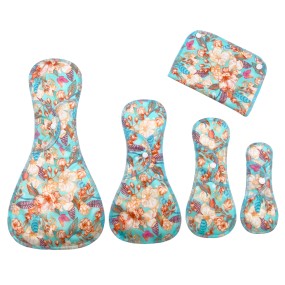 Panty Liner Factory - Reusable Waterproof Bamboo Charcoal Set