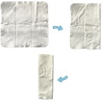 Diaper Inserts Supplier - Reusable 5 Layers Bamboo Cotton Breathable