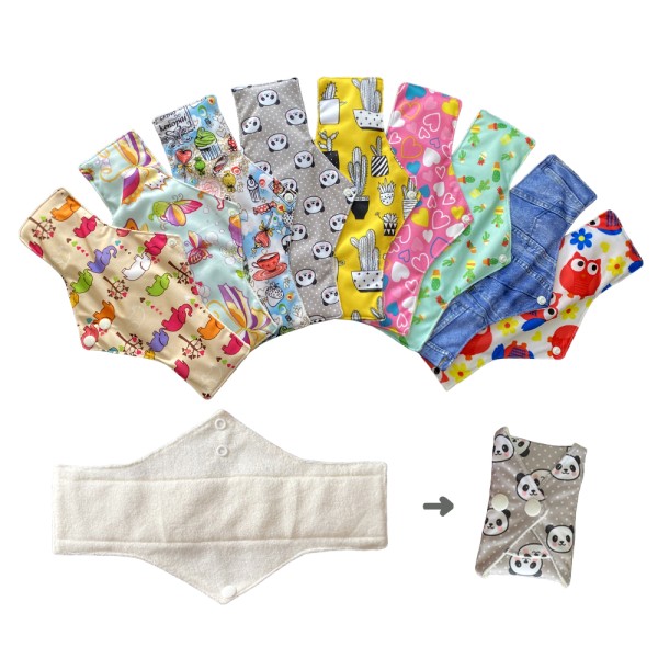 Sanitary Pads Supplier - 4PCS Set Strong Absorption Bamboo Charcoal