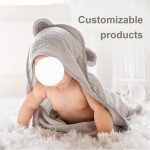 Bath Towel Supplier - Newborn Coral Fleece Hooded Comfortable