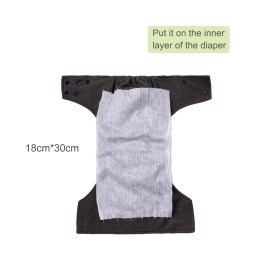 Cloth Diaper Liners Factory - Biodegradable Bamboo Fiber Non-woven