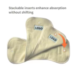 Diaper Insert Supplier - Washable 4 Layer Microfiber Super Absorbent