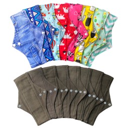 Women's Nursing Pad Supplier - Reusable Bamboo Fiber Waterproof Breathable