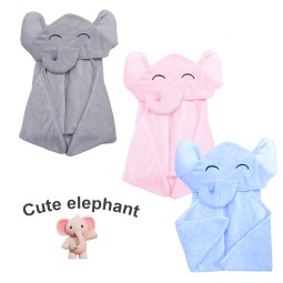 Bath Towel Supplier - Newborn Coral Fleece Hooded Comfortable