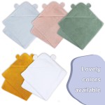 Bath Towel Supplier - Newborn Coral Fleece Hooded Comfortable