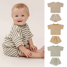 Baby Shorts Supplier - 2 PCS Set Casual Kids Summer