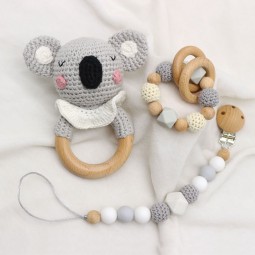Baby Rattle Factory - Soft Infant Plush Hanging Teether Toy
