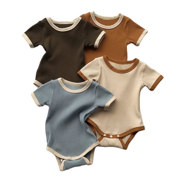 Newborn Romper Supplier - 2023 New Short-sleeved Jumpsuit