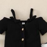 Infant Outfit Supplier - 2Pcs Cami Romper Bell Bottom