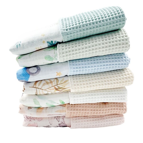 Swaddle Blanket Manufacturer - Hot Selling Cotton Waffle Gauze