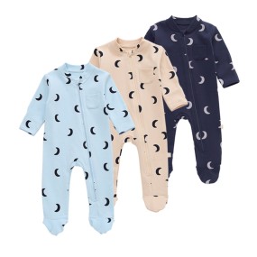 Baby Sleepwear Factory - New Design Long Sleeve Zipper