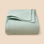 Baby Blanket Supplier - Hot Selling Waffle Plaid Organic