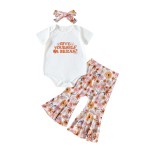 Toddler Clothes Factory - Sleeveless Halter Crop Top Floral
