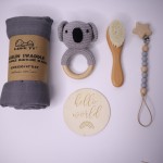 Swaddle Blanket Supplier - Bamboo Cotton Receiving Wrap Set