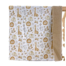 Baby Blanket Supplier - Custom 100% Cotton Waffle Print