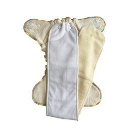 Bamboo Diaper Factory - Washable Reusable Hemp Fiber Printed