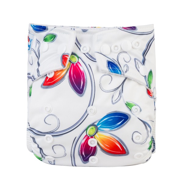 Baby Cloth Diaper Supplier - 4 Hot Sale Print 12pcs Washable