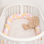 Cot Bumper Supplier - Infant Knot Bumper Plush Nursery