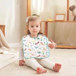 Feeding Bibs Supplier - Soft Reusable PU Waterproof Loop