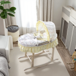 Moses Basket Supplier - Lightweight Maize 100% Cotton Lining