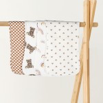 Burp Cloths Supplier - Customized 6-Layer Muslin Unique Design