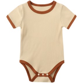 Baby Romper Supplier - 100% Cotton Unisex Short Sleeved