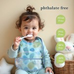 Children's Bib Factory - BPA Free Oil Proof Sleeveless Pocket