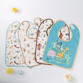 Baby Bibs Factory - Waterproof Food Grade PU Reusable