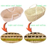 Moses Basket Supplier - Hot Sale Handmade Wicker Rattan
