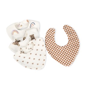 Baby Bib Factory - Drawing Design 6 Layers Multi-Use