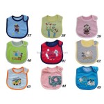 Feeding Bib Factory - Cotton Embroidered Cute Cartoon Sleeveless