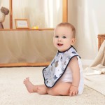 Feeding Bib Supplier - Eco Friendly PUL Newborn Printed