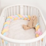 Cot Bumper Supplier - Infant Knot Bumper Plush Nursery