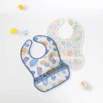 Feeding Bib Manufacturer - Lovable Cute Printed TPU Modern