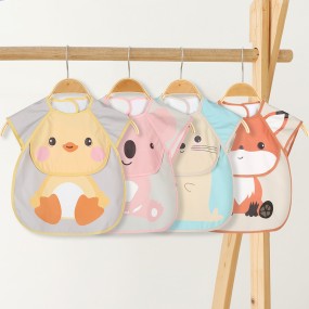 Baby Bibs Factory - Sleeveless Waterproof Easy Clean PU