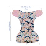 Cloth Diaper Supplier - Washable Fashionable Printed Snap