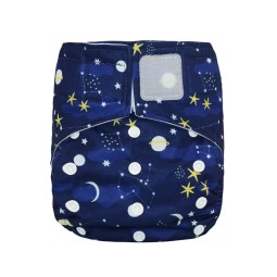 Baby Diaper Supplier - Printed Pocket Hook Loop Adjustable