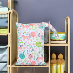 Foldable Wet Bag Supplier - 18X25cm Printed Portable