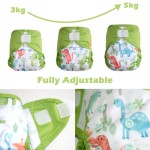 Newborn Diapers Factory - EEZKOALA 4 Pieces Set Washable