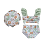 Girls Swimwear Set Factory - Wholesale Cute Floral Print
