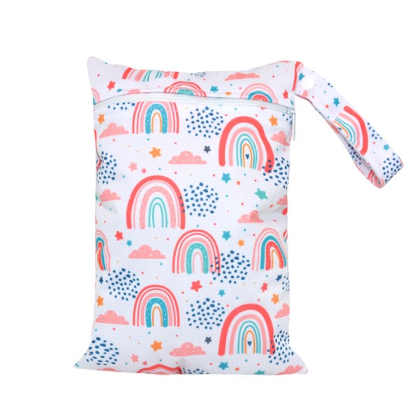 Baby Nappy Organizer Factory - Stylish 18X25cm Printed