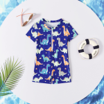 Children Swimsuit Factory - Cartoon Button Closure Sizing