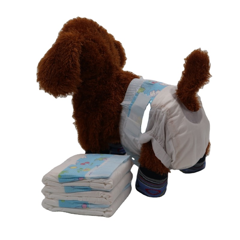 Disposable Nappy Manufacturer - Poop Boy Dog Diapers