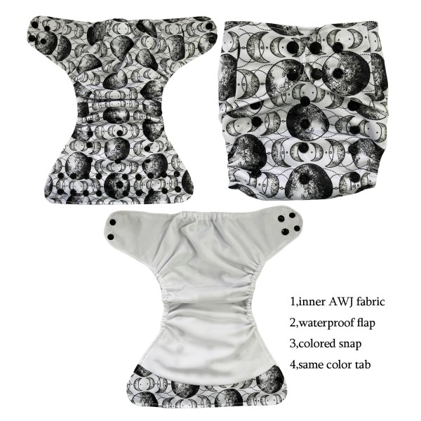 Cloth Diaper Manufacturer - Free Sample Custom Print AWJ