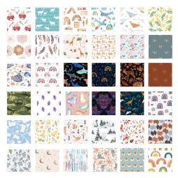 PUL Fabric Supplier - Custom Printed 100% Polyester