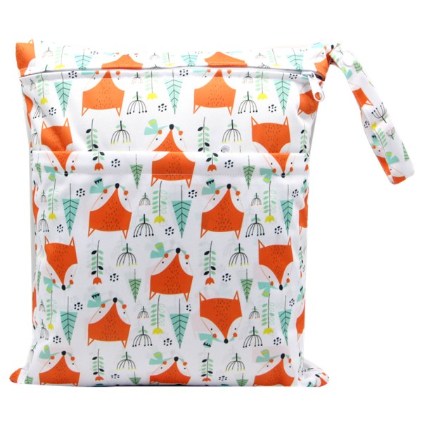 Diaper Bag Factory - Double Zip Waterproof Handle