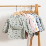 PU Baby Bibs Supplier - Waterproof Long Sleeve Smock