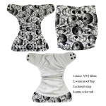 Baby Nappies Factory - Adjustable Reusable AWJ Pocket