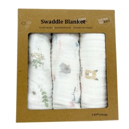 Baby Blanket Supplier - 2025 New Design Super Soft Swaddle