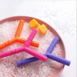 Teether Tubes Manufacturer - Hot Sale Chewy Silicone 3-6 Months